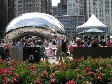 GPIL-bean The Viper and His Famous Orchestra, Millennium Park, Chicago (July 12, 2009)